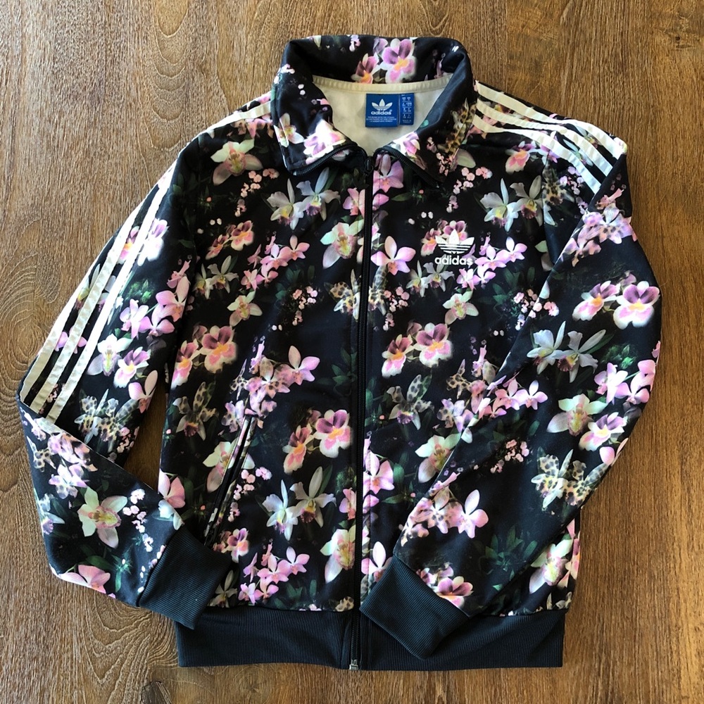 Adidas Originals Orchid Print Jacket